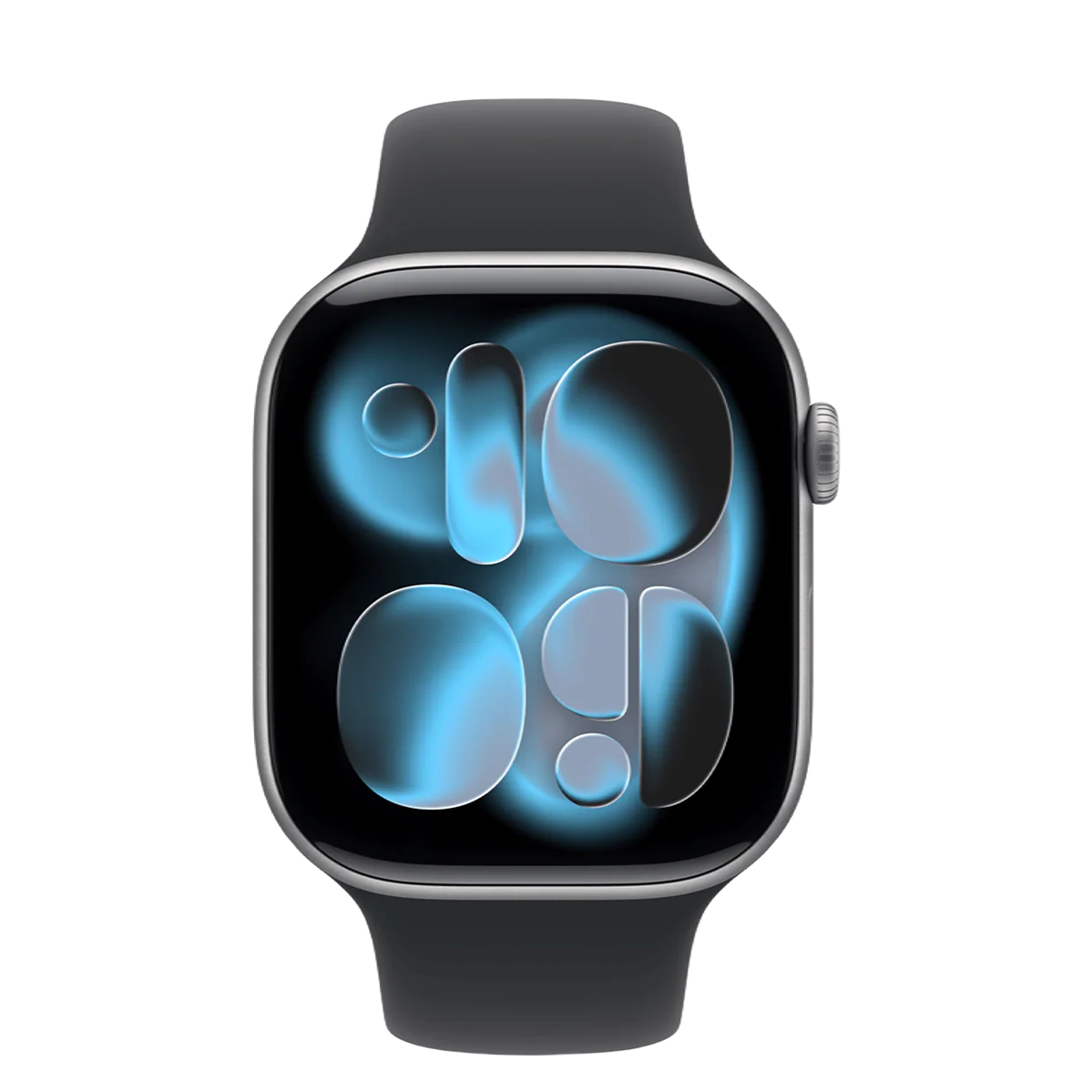 Apple Watch Series 11 GPS + Cellular 46mm Space Grey Aluminium Case with Black Sport Band | M/L