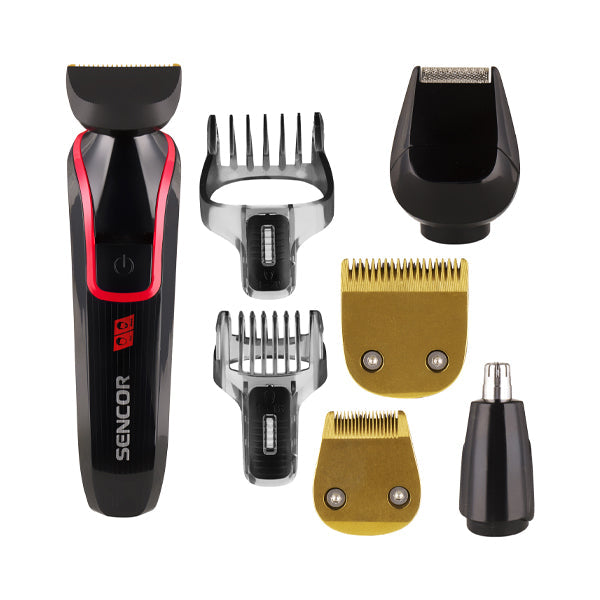 Sencor Cordless Hair Clipper SHP6201RD, Titanium blades