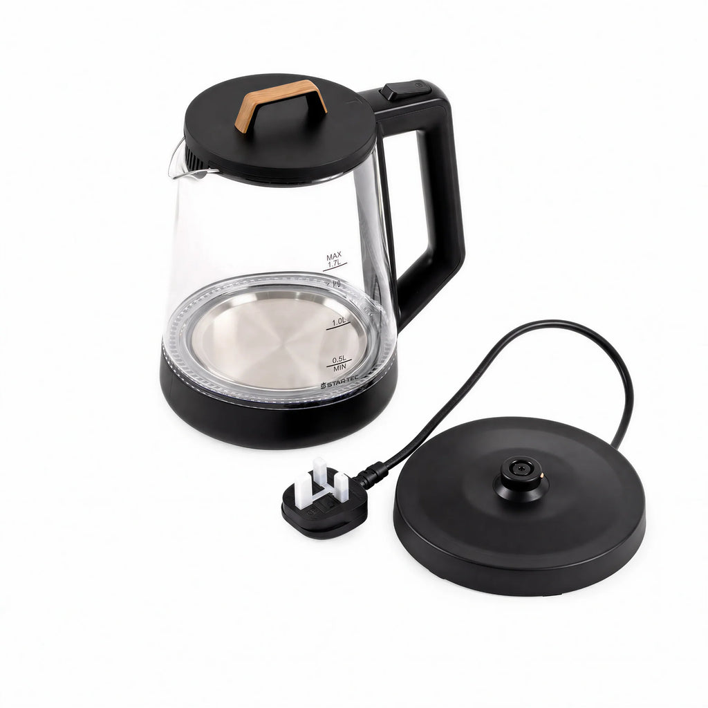 Star Tec Glass Electric Kettle – 1.7L Capacity