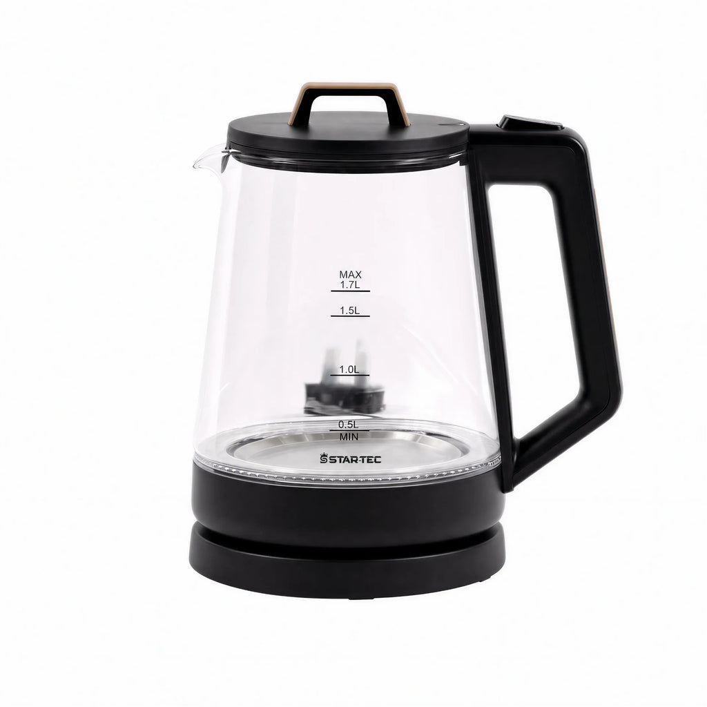 Star Tec Glass Electric Kettle – 1.7L Capacity