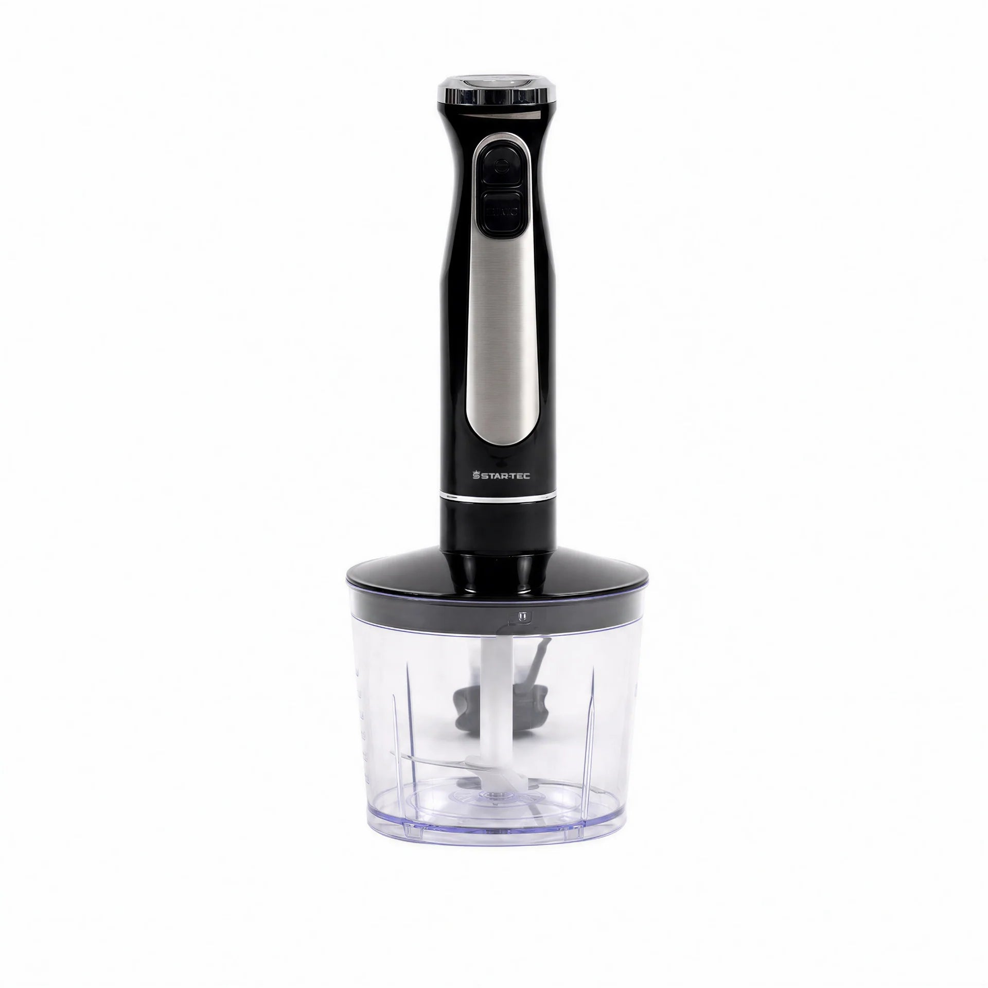 Star Tec Hand Blender with Chopper |black