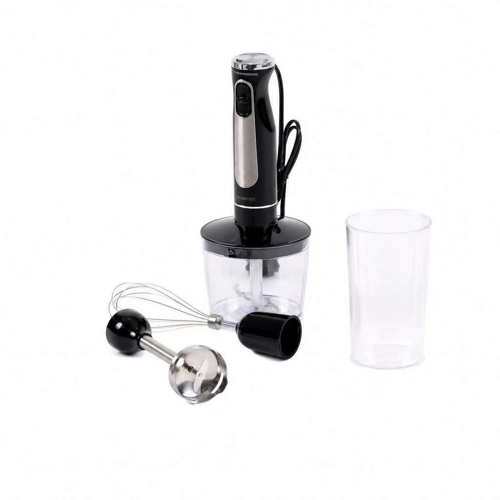 Star Tec Hand Blender with Chopper |black
