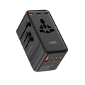 LZEL Voyage Globepowers 205W GaN III Fast PD Travel Adapter | Black