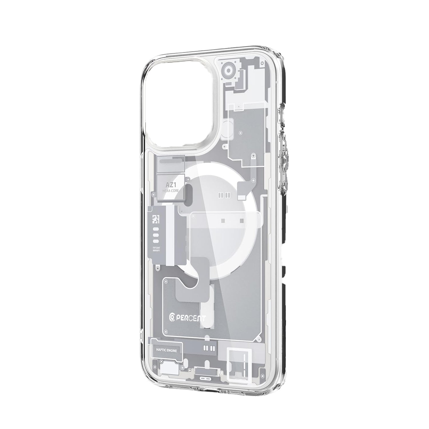 90 Percent Ultra Hybrid Zero One MagSafe Case for iPhone 11 | White