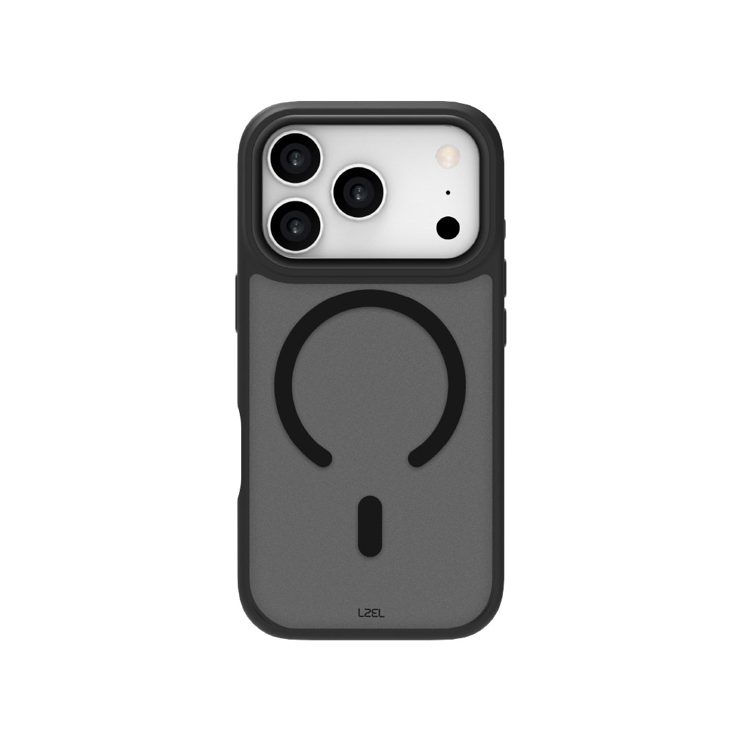 LZEL MagRevo Shield Case for iPhone 17 Pro | Black