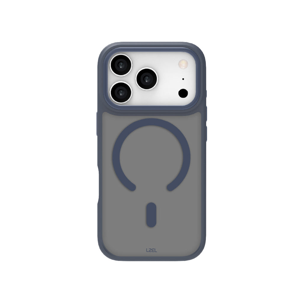 LZEL MagRevo Shield Case for iPhone 17 Pro | Mood Indigo