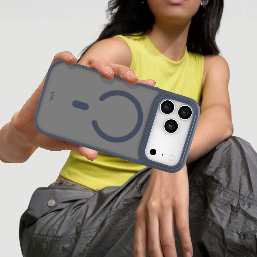 LZEL MagRevo Shield Case for iPhone 17 Pro Max | Mood Indigo