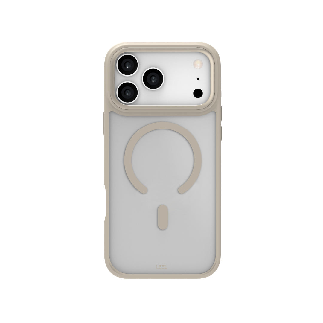 LZEL MagRevo Shield Case for iPhone 17 Pro | Titanium