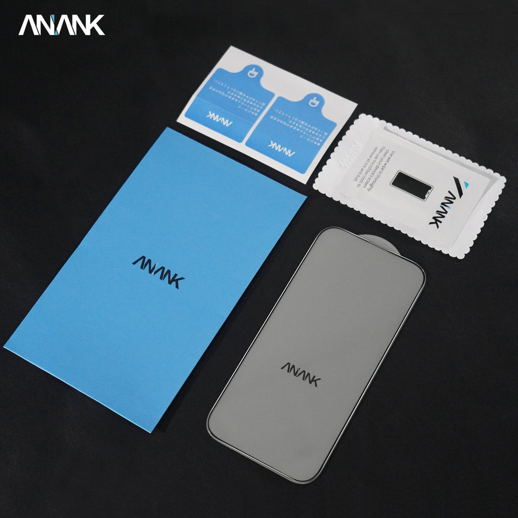 Anank iPhone 15 Pro Max 2.5d Reinforced Edge Privacy Glass