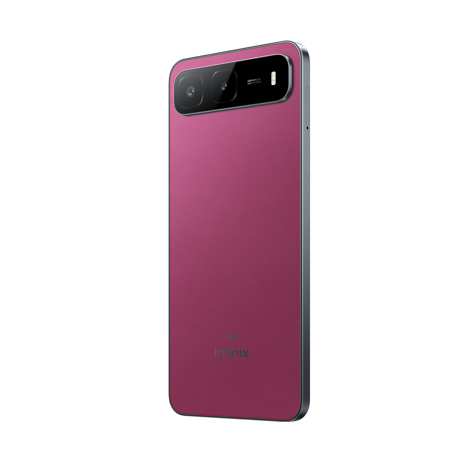 Infinix Hot 60i 5G - 6.75" 120Hz Smooth Display - 128GB Storage, 4GB RAM  4GB Extended - 6000mAh Battery - 50MP Camera - IP64 | Plum Red