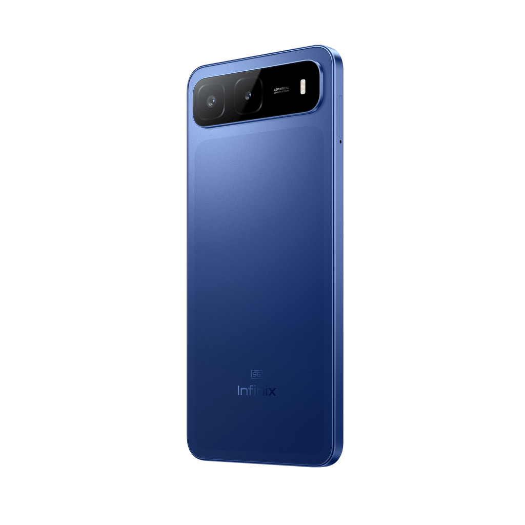 Infinix Hot 60i 5G - 6.75" 120Hz Smooth Display - 128GB Storage, 4GB RAM  4GB Extended - 6000mAh Battery - 50MP Camera - IP64 | Shadow Blue
