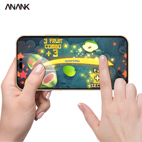 Anank iPhone 14 Pro Max Glass 2.5D Reinforced Edge Protection