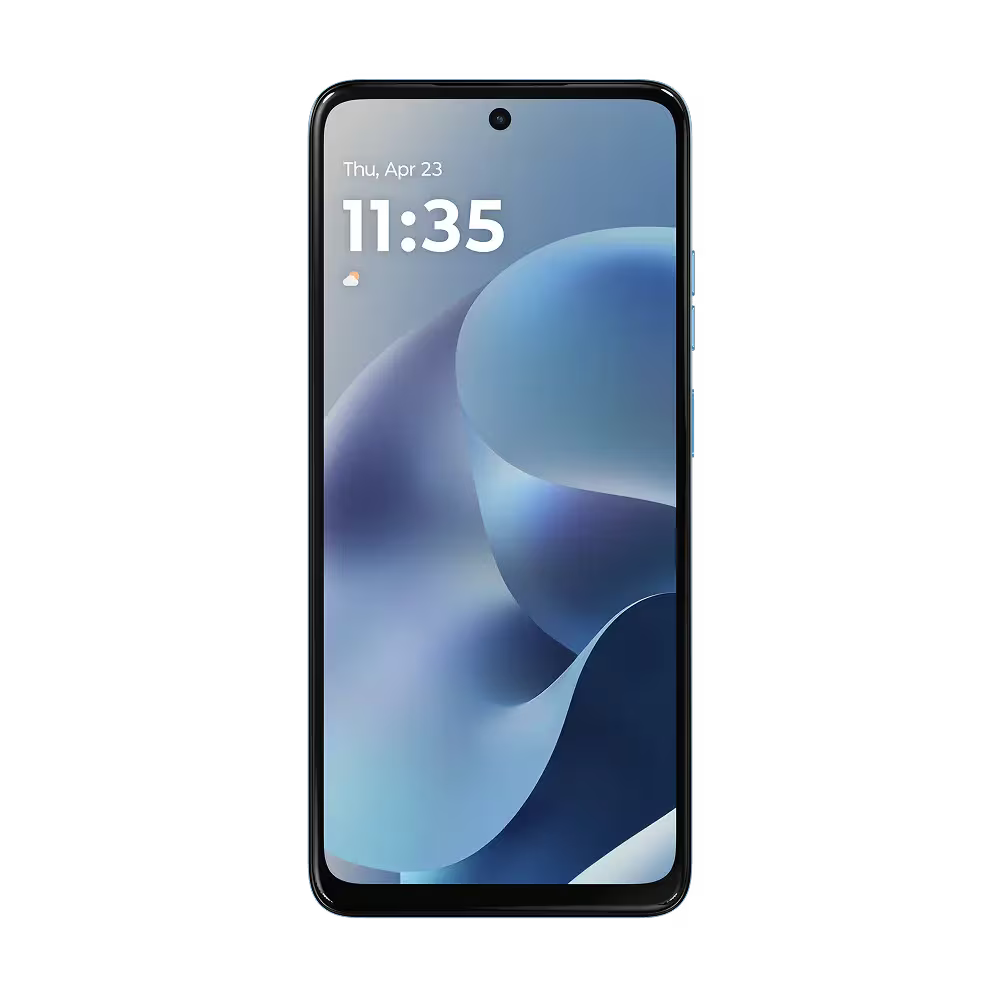 Motorola Moto G17 256GB Storage, 4GB RAM, 4G Phone | Light Blue