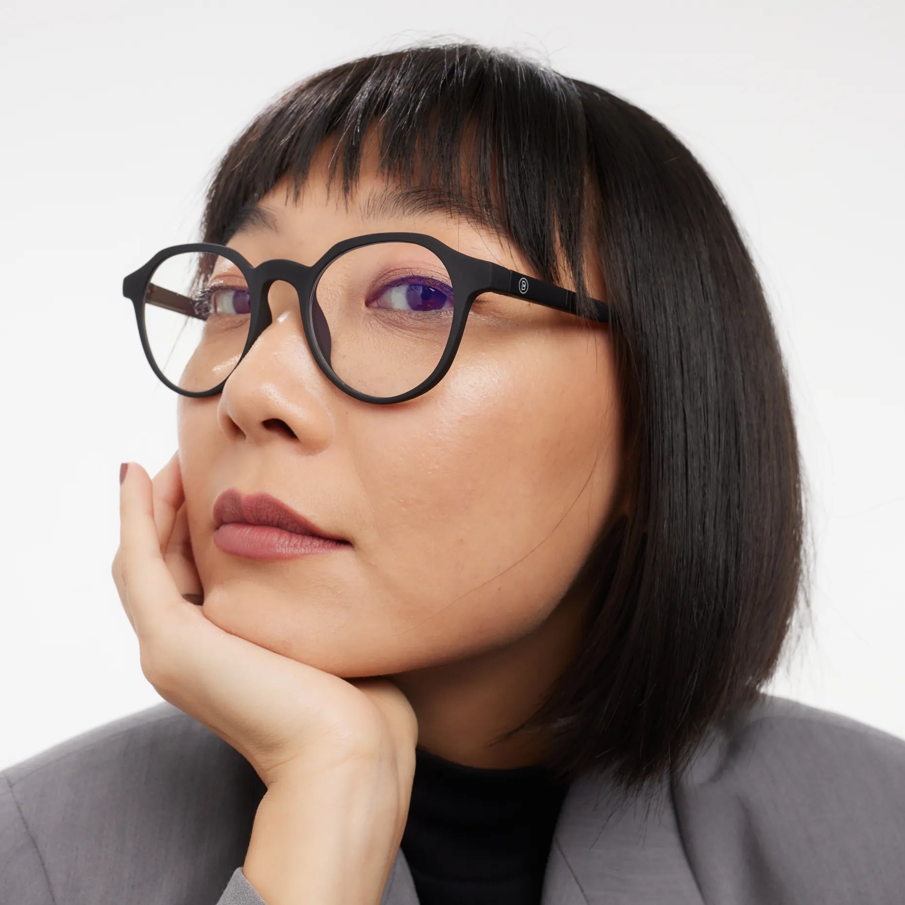 Barner Screen Glasses ChamberÃ­ | Black Noir