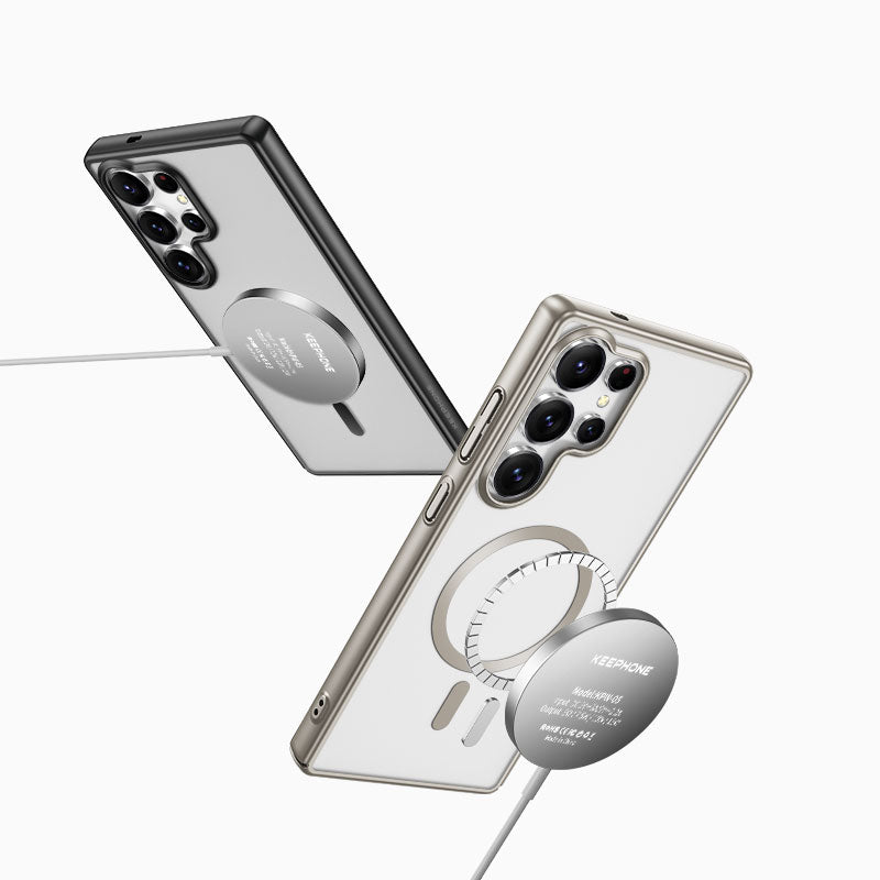Keephone Galaxy S25 Ultra Skingrip Magsnap MagSafe Case | Desert Titanium