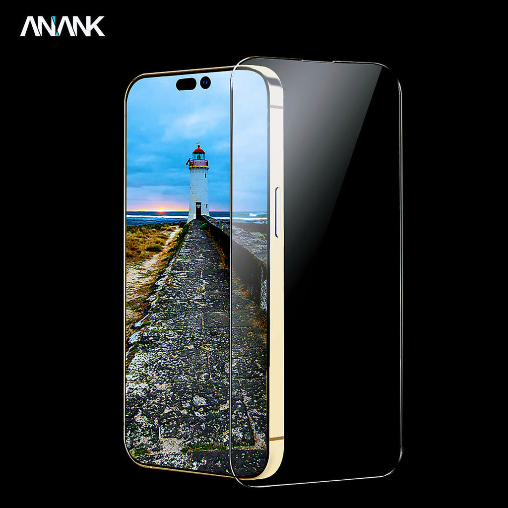 Anank iPhone 15 Pro Max 2.5d Reinforced Edge Privacy Glass