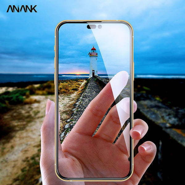 Anank iPhone 15 Pro Max 2.5d Reinforced Edge Privacy Glass