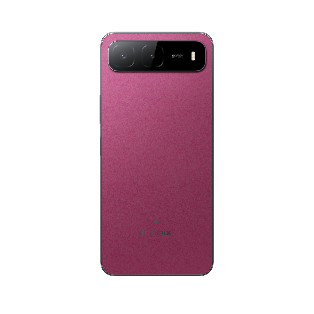 Infinix Hot 60i 5G - 6.75" 120Hz Smooth Display - 128GB Storage, 4GB RAM  4GB Extended - 6000mAh Battery - 50MP Camera - IP64 | Plum Red