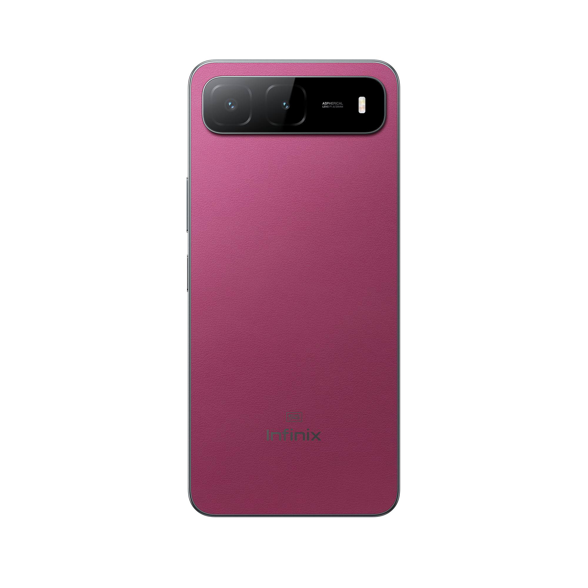 Infinix Hot 60i 5G - 6.75" 120Hz Smooth Display - 128GB Storage, 4GB RAM  4GB Extended - 6000mAh Battery - 50MP Camera - IP64 | Plum Red