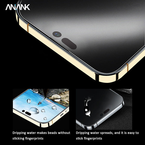 Anank iPhone 15 Pro Max 2.5d Reinforced Edge Privacy Glass