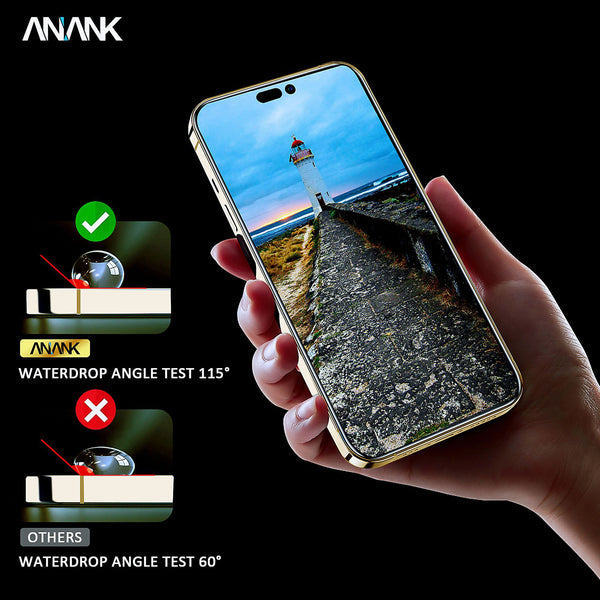 Anank iPhone 15 Pro Max 2.5d Reinforced Edge Privacy Glass