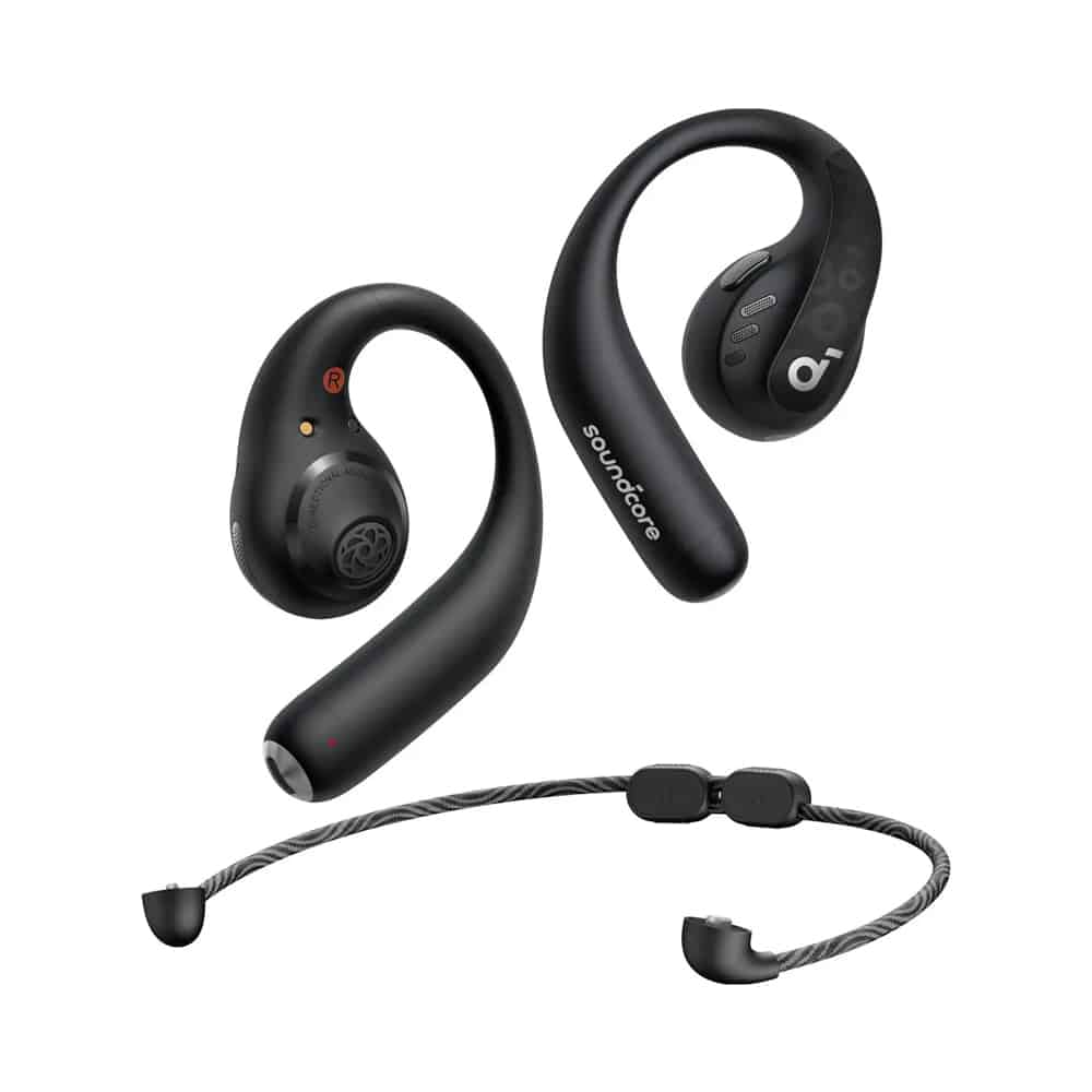 Anker Soundcore AeroFit Pro Open-Ear Earbuds | Black