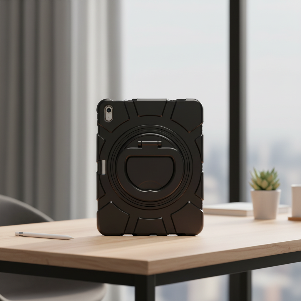 Asli Global Smartix Armor Shockproof Case for iPad 10th & 11th Generation (10.9" & 11") | Black