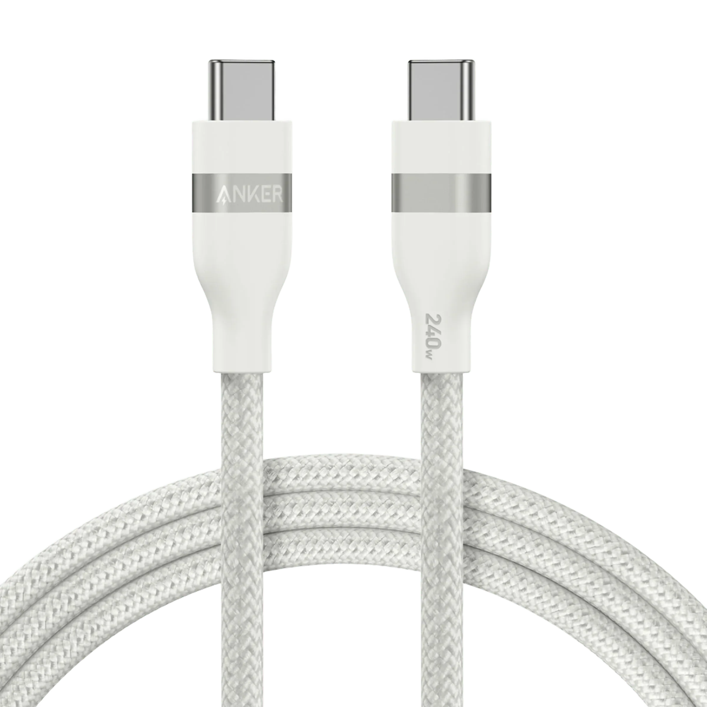 Anker USB-C to USB-C Cable 6ft 240W | White
