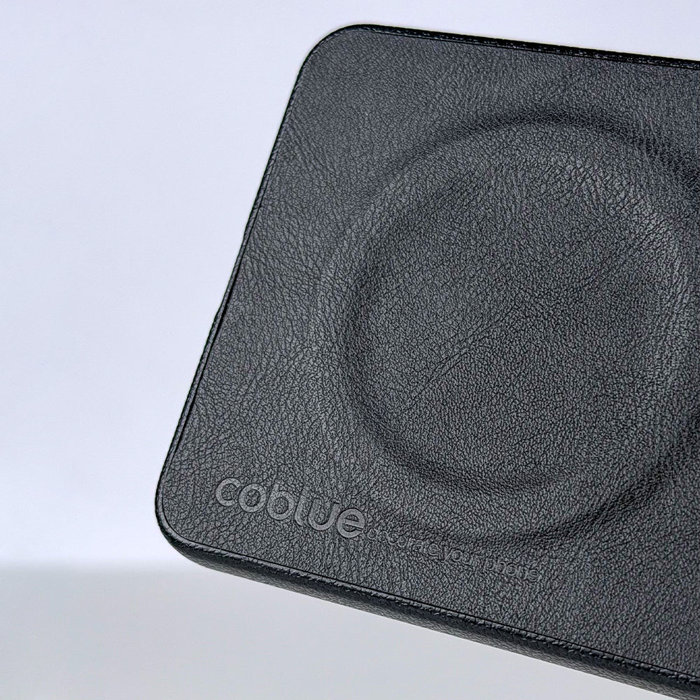 Coblue Premium Leather Magnetic Case â€“ Samsung Galaxy Z Flip 7 | Black