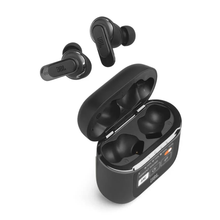 JBL Tour Pro 2 True Wireless Noise Cancelling Earbuds | Black