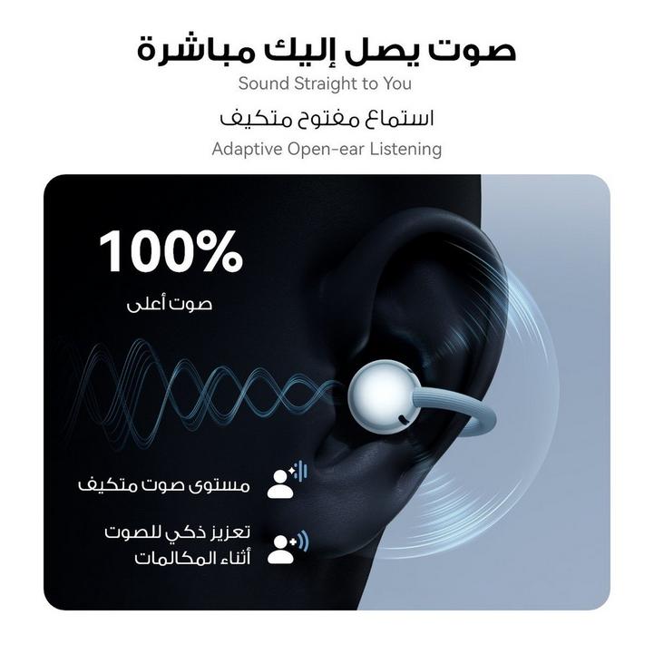 Huawei FreeClip 2 Wireless Earbuds | Black