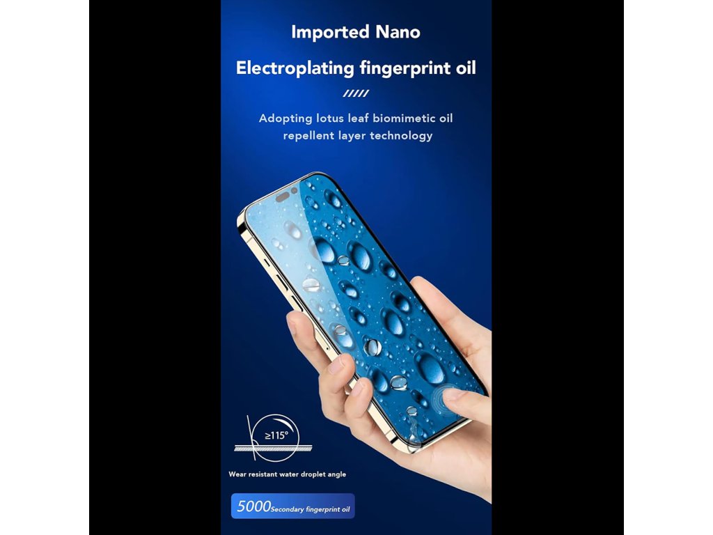Anank 2.5D 5X Reinforced Tempered Glass Screen Protector for iPhone Air
