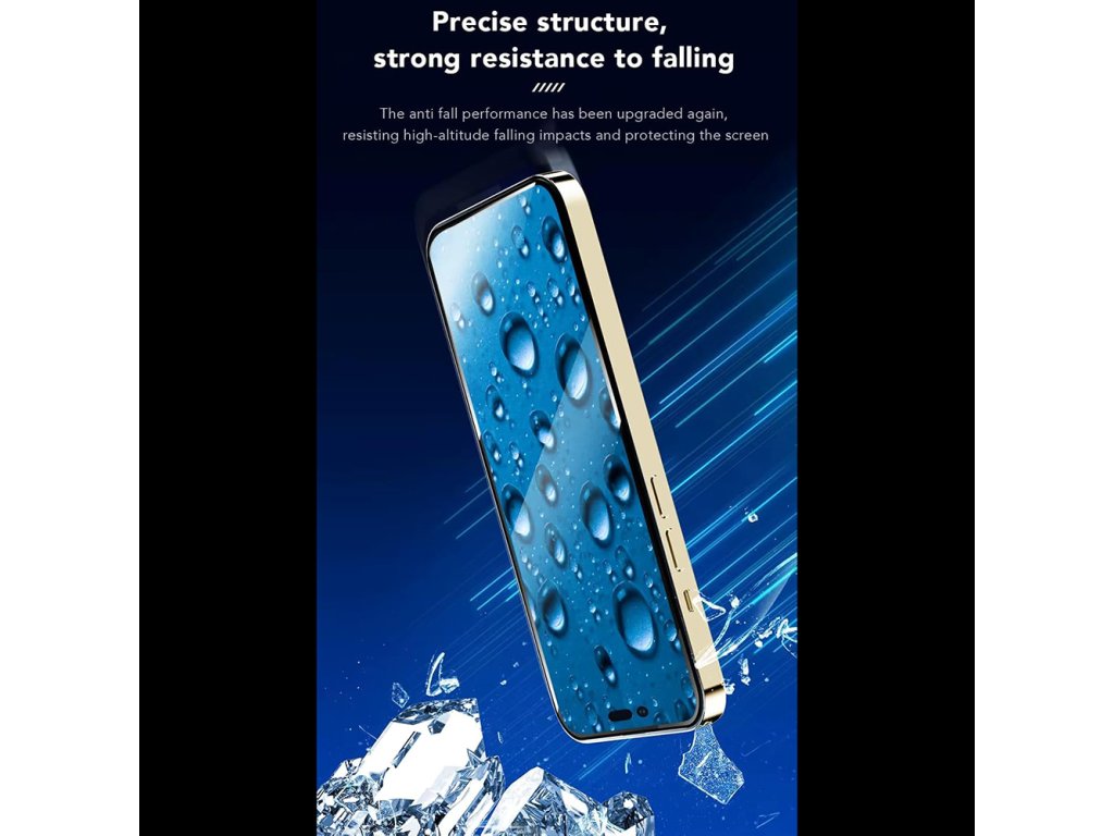 Anank 2.5D 5X Reinforced Tempered Glass Screen Protector for iPhone Air