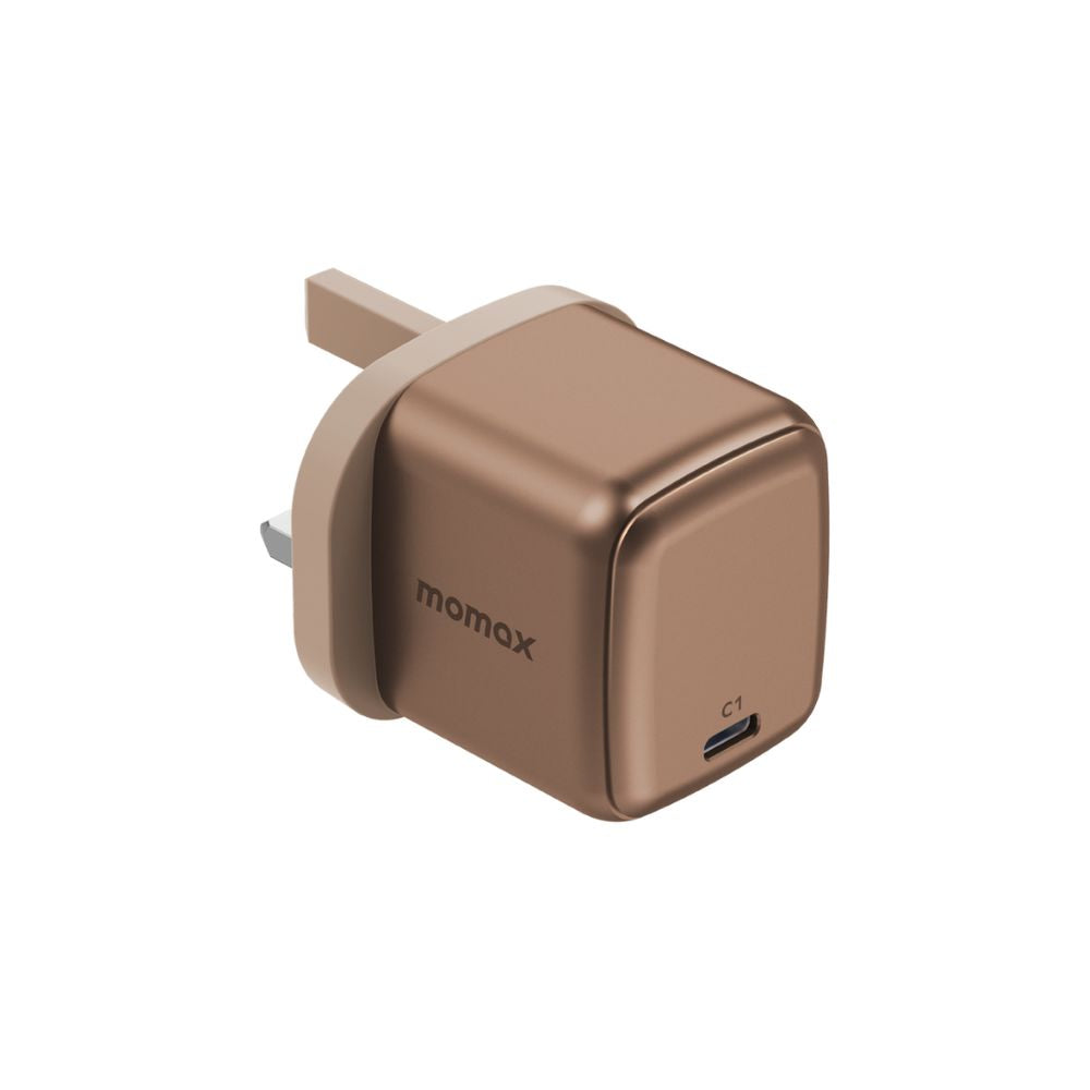 Momax 1-Charger 65W Gan Tech 1-Port Charger Sandstone