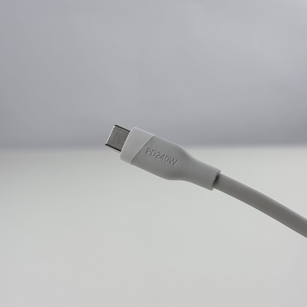 aslitec SILICORECHARGE 240W Fast Charging & Data Cable â€“ USB-C to USB-C