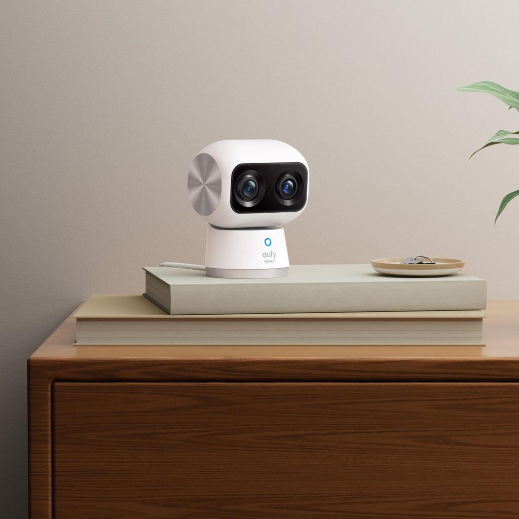 Eufy Security S350 Dual 4K Indoor Cameras | White