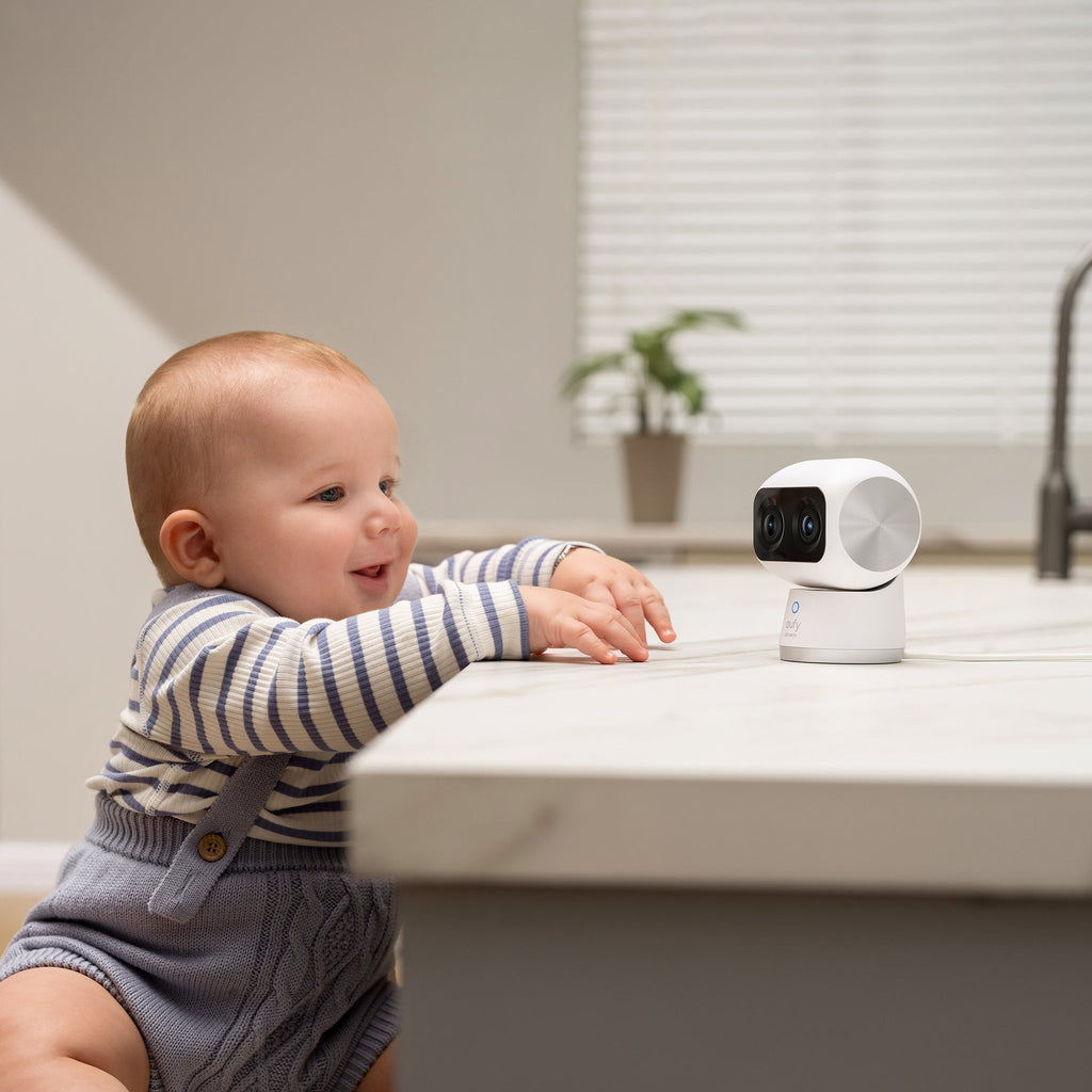 Eufy Security S350 Dual 4K Indoor Cameras | White