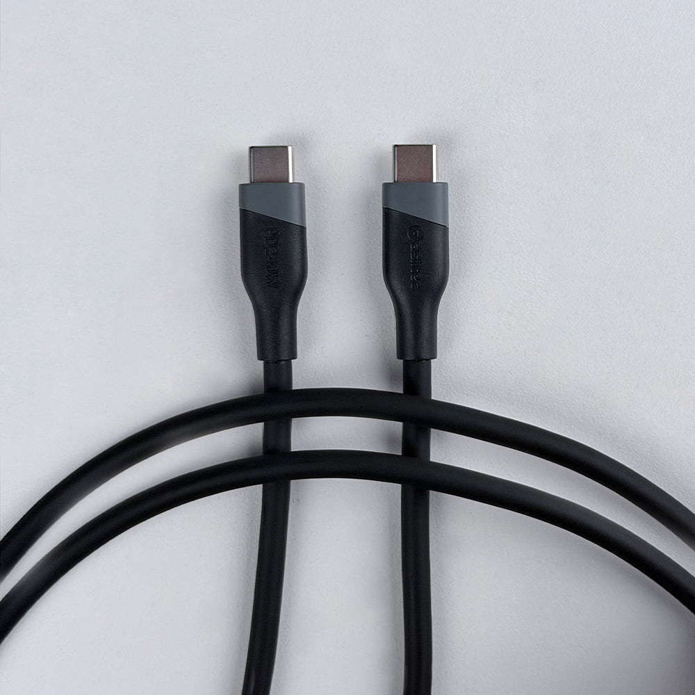 aslitec SILICORECHARGE 240W Fast Charging & Data Cable â€“ USB-C to USB-C