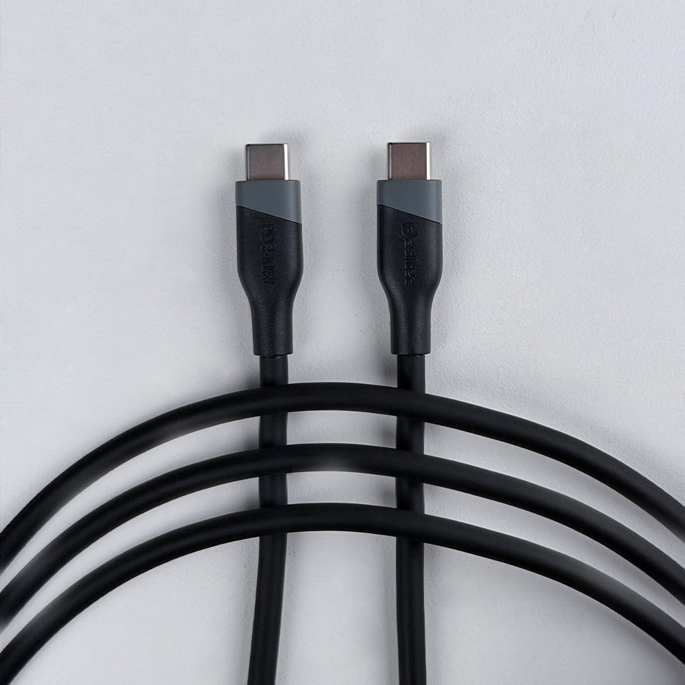 aslitec SILICORECHARGE 240W Fast Charging & Data Cable â€“ USB-C to USB-C