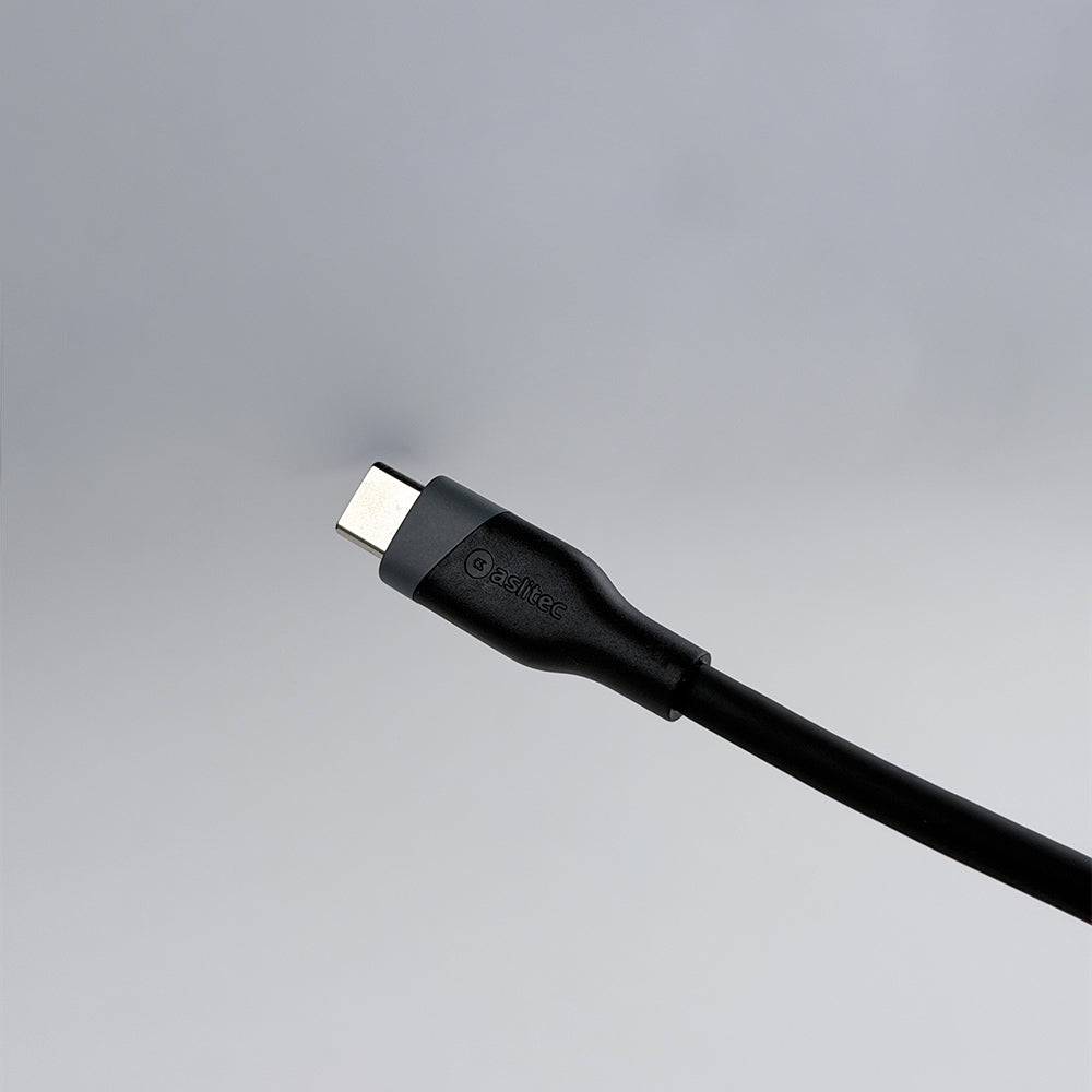 aslitec SILICORECHARGE 240W Fast Charging & Data Cable â€“ USB-C to USB-C