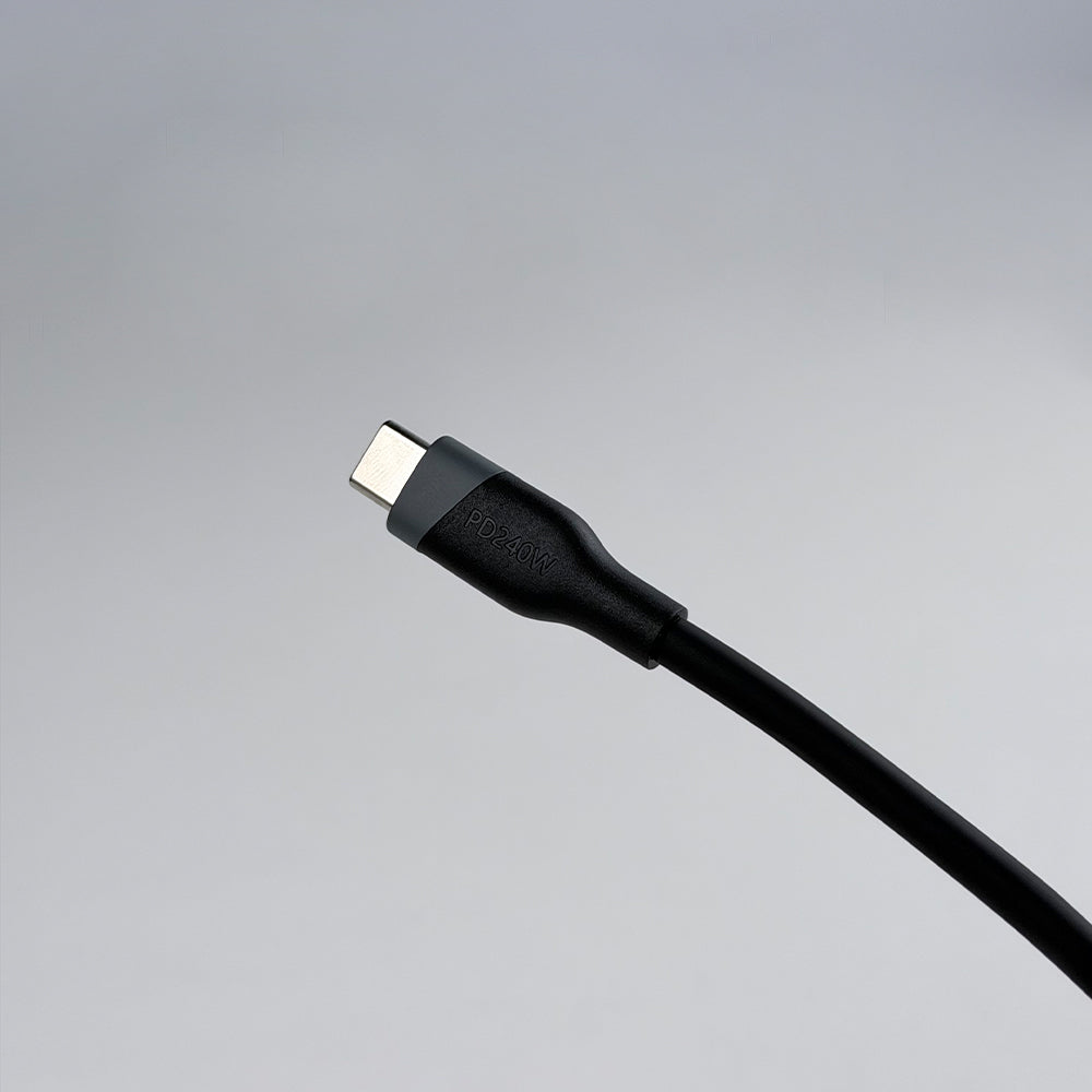 aslitec SILICORECHARGE 240W Fast Charging & Data Cable â€“ USB-C to USB-C