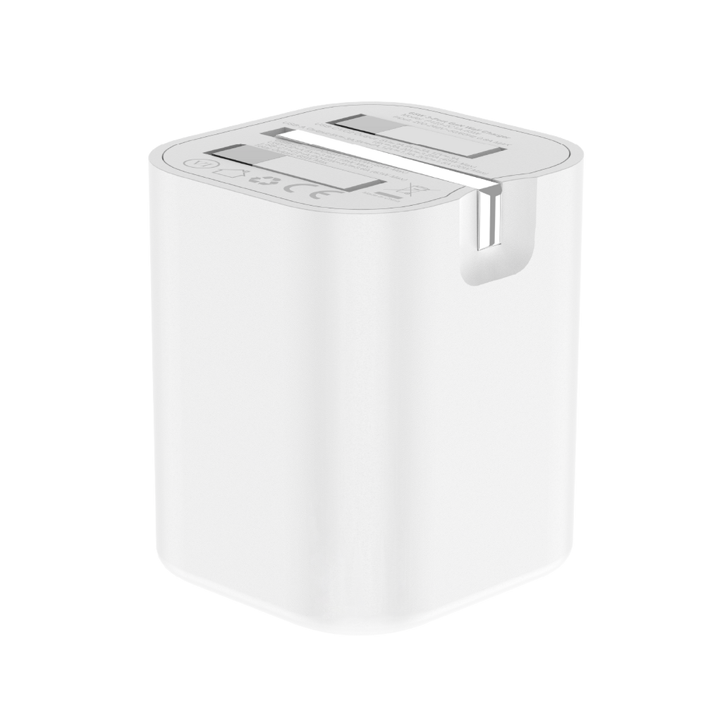 Asli  Global Maxcharge 65 Gan 3-Port Usb-A & Dual Usb-C Fast Charger | White