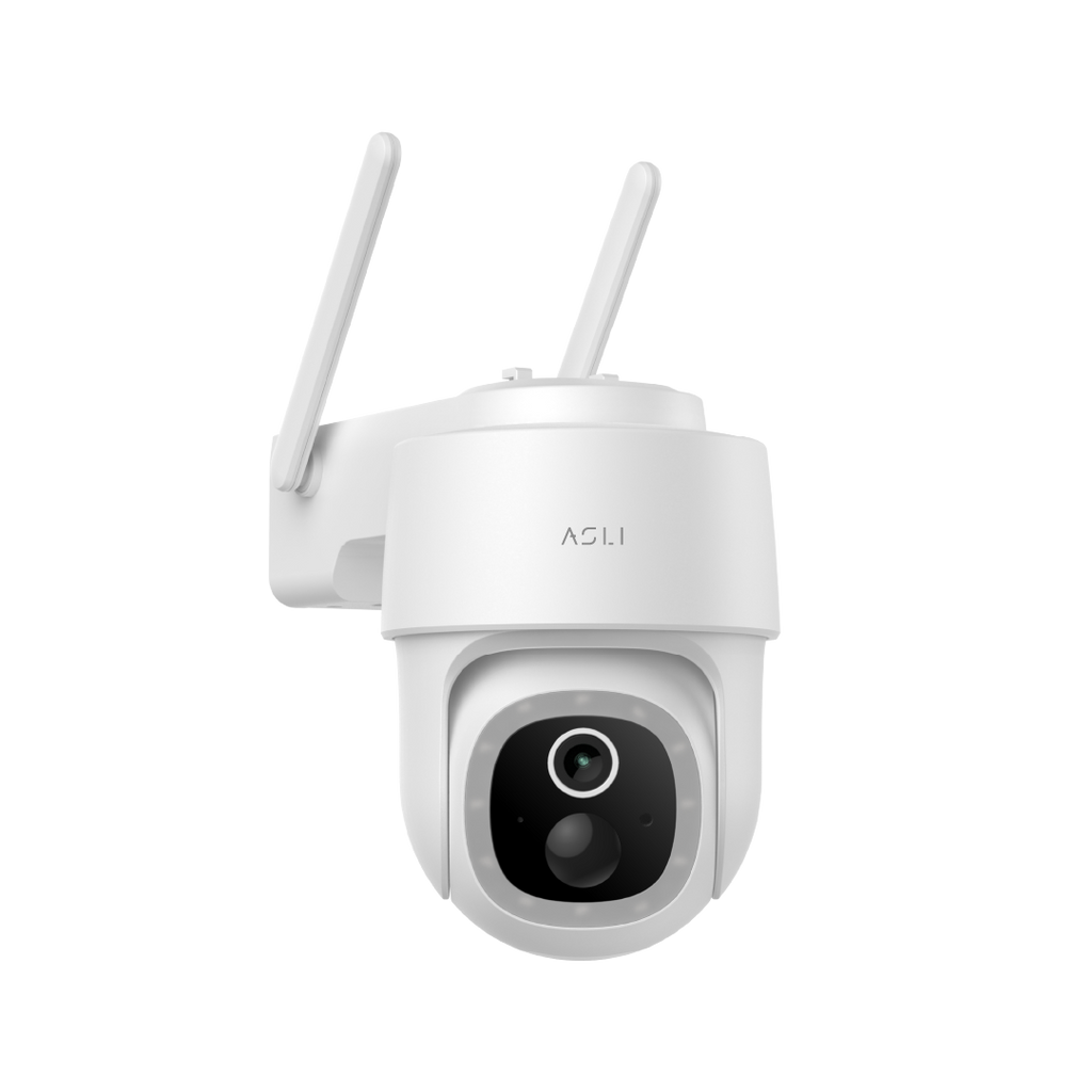 Asli Global EcoView Series - 4MP Solar-Powered Smart 4G Outdoor Camera