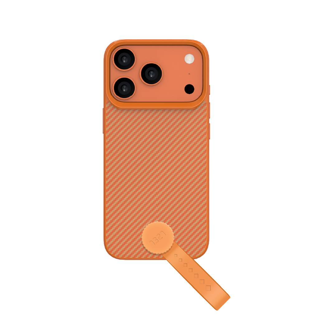 LZEL Back Cover With Magsafe For IPhone 17 Pro Max | Orange