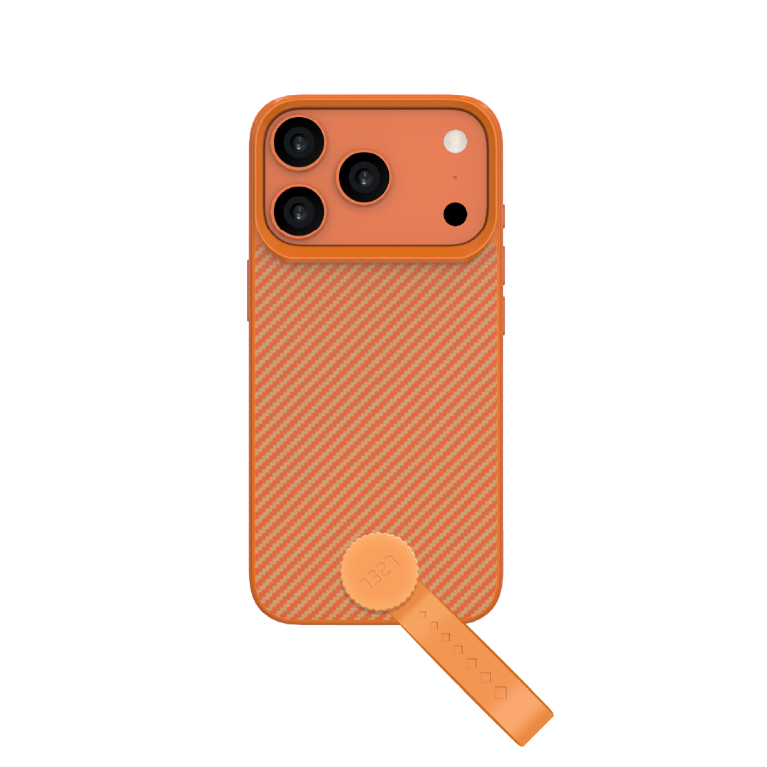 LZEL Back Cover With Magsafe For IPhone 17 Pro Max | Orange