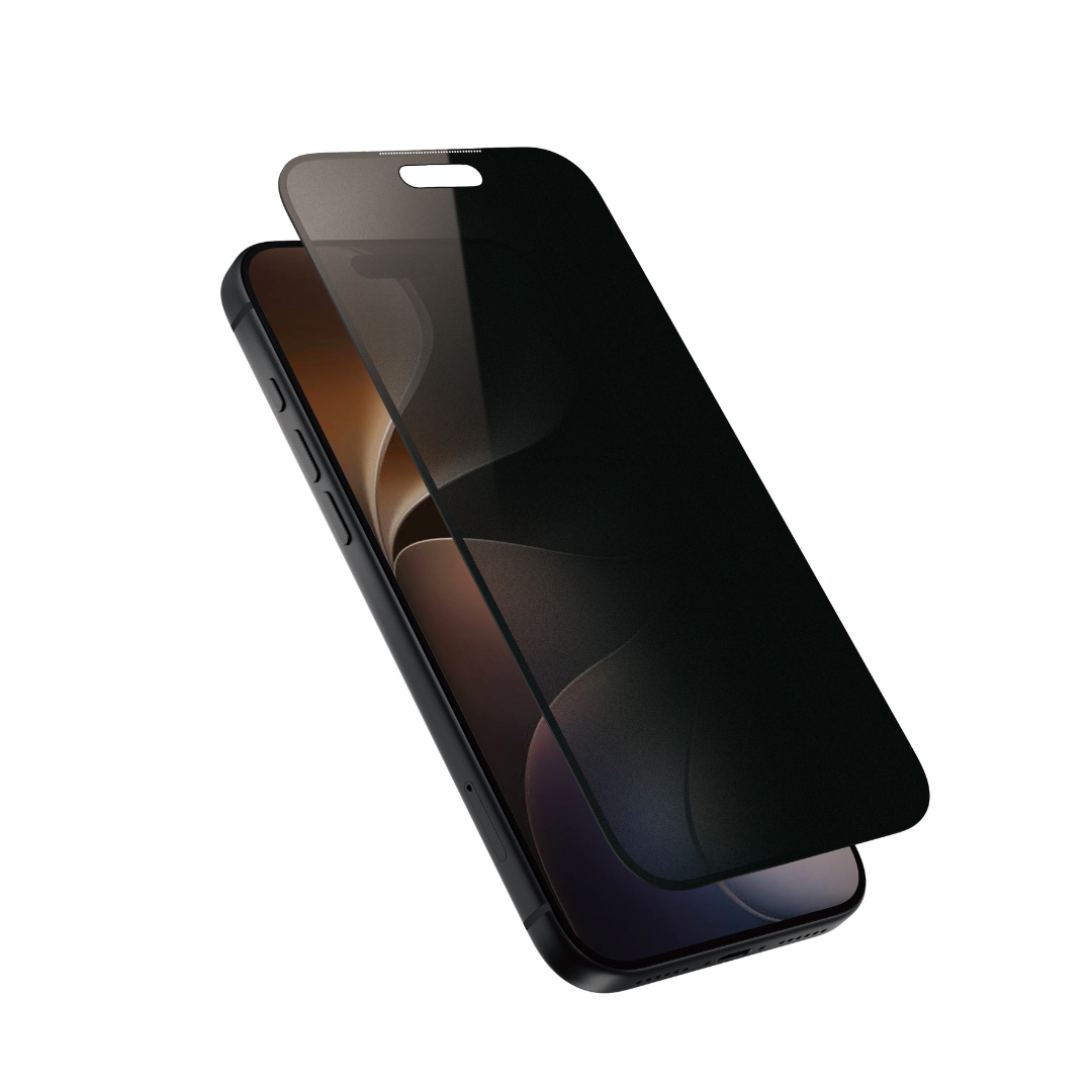 LZEL CRYSTALGUARD Full-Cover Tempered Glass for iPhone 18 Pro Max – 9H Protection | Privacy