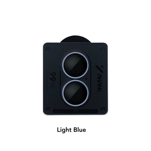 Anank 10X Reinforced 99% AR Lens Guard for iPhone 17 | Light Blue