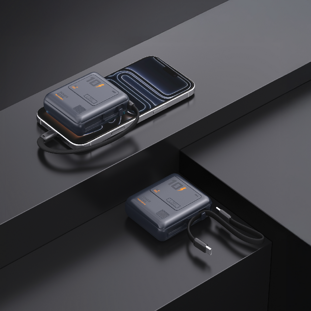 LZEL Zenoflex Surge10 10000Mah 20W Max Pd Power Bank Supports Type-C | Navy Blue