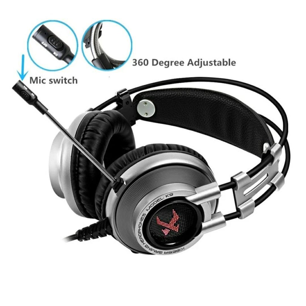XIBERIA gaming headset with 3.5mm jack | silver