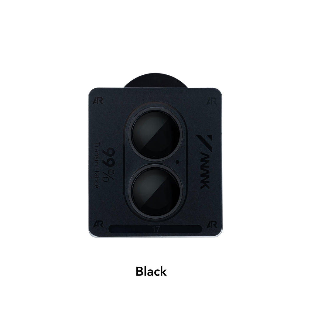 Anank 10X Reinforced 99% AR Lens Guard for iPhone 17 | Black